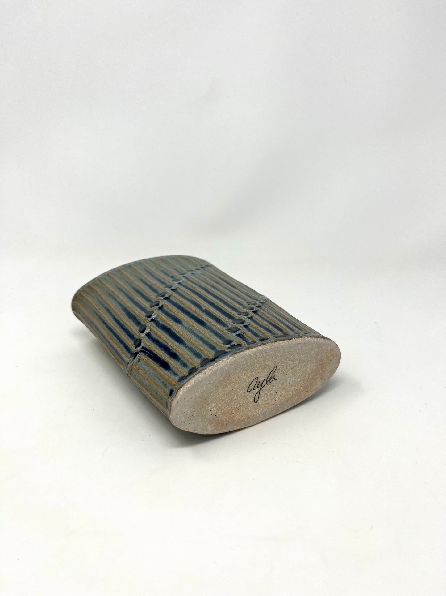 Faceted Envelope Vase #1