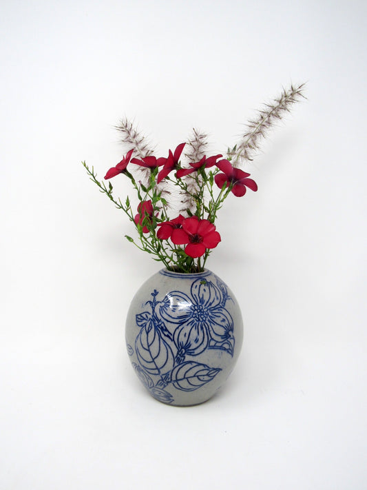 Dogwood Flower Bud Vase