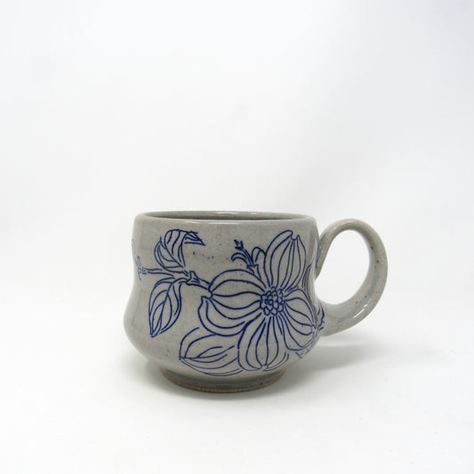 Curvy Dogwood Mug #1