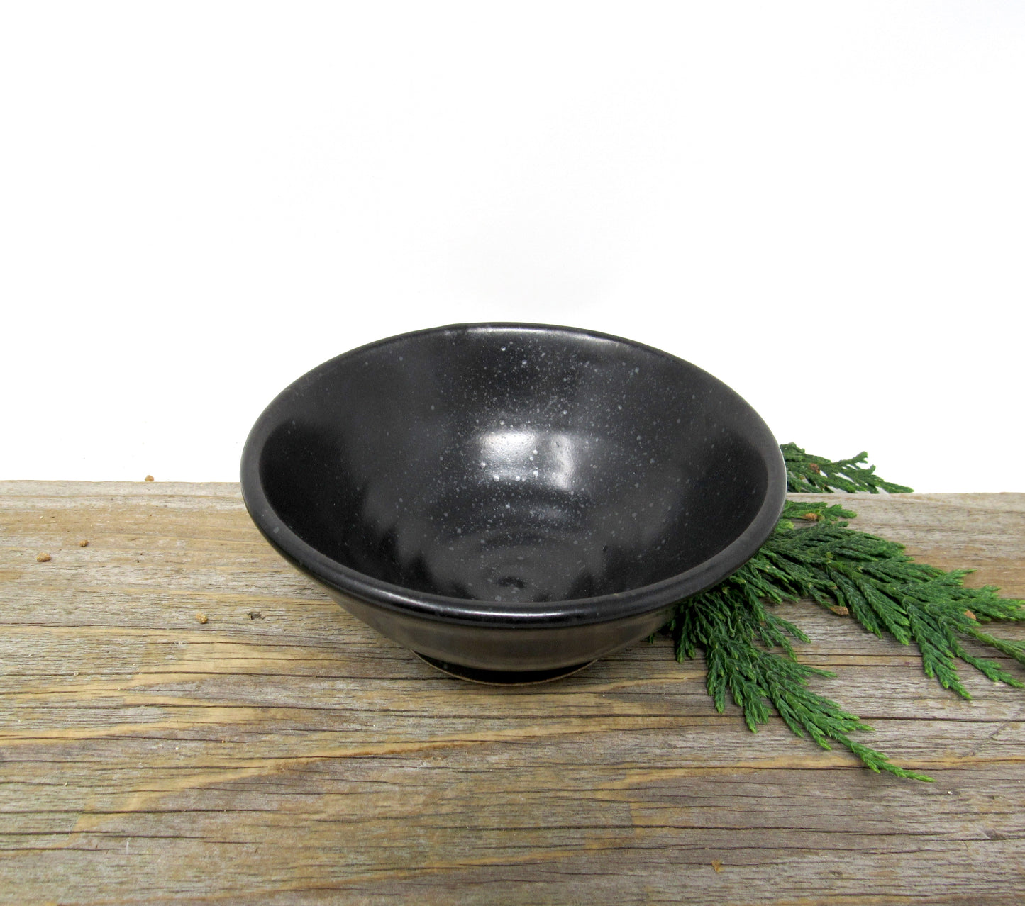 Tiny Snack Bowl in Matte Black