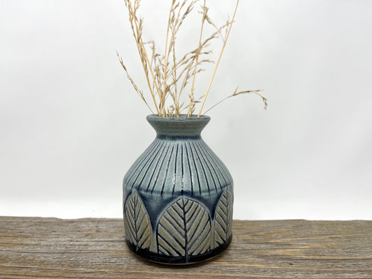 Art Deco Bud Vase in Blue Ridge