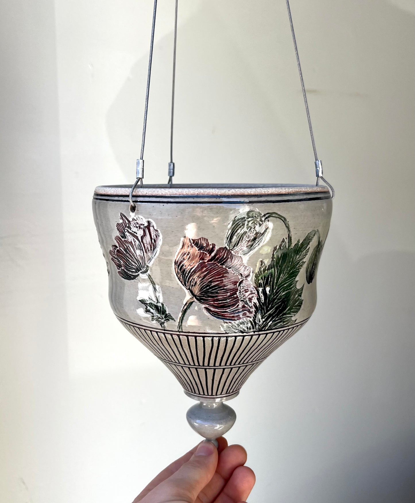 Poppy Hanging Planter #2