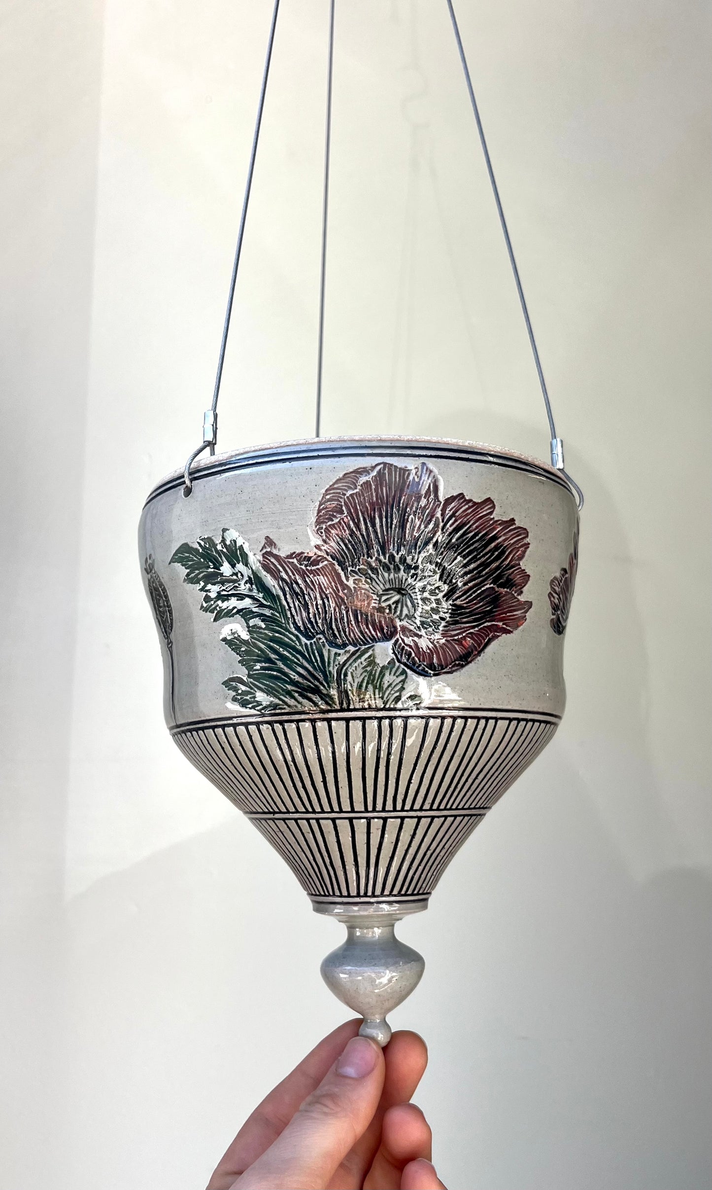 Poppy Hanging Planter #2