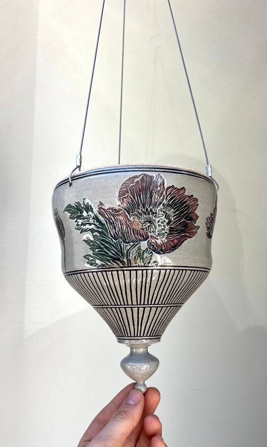 Poppy Hanging Planter #2
