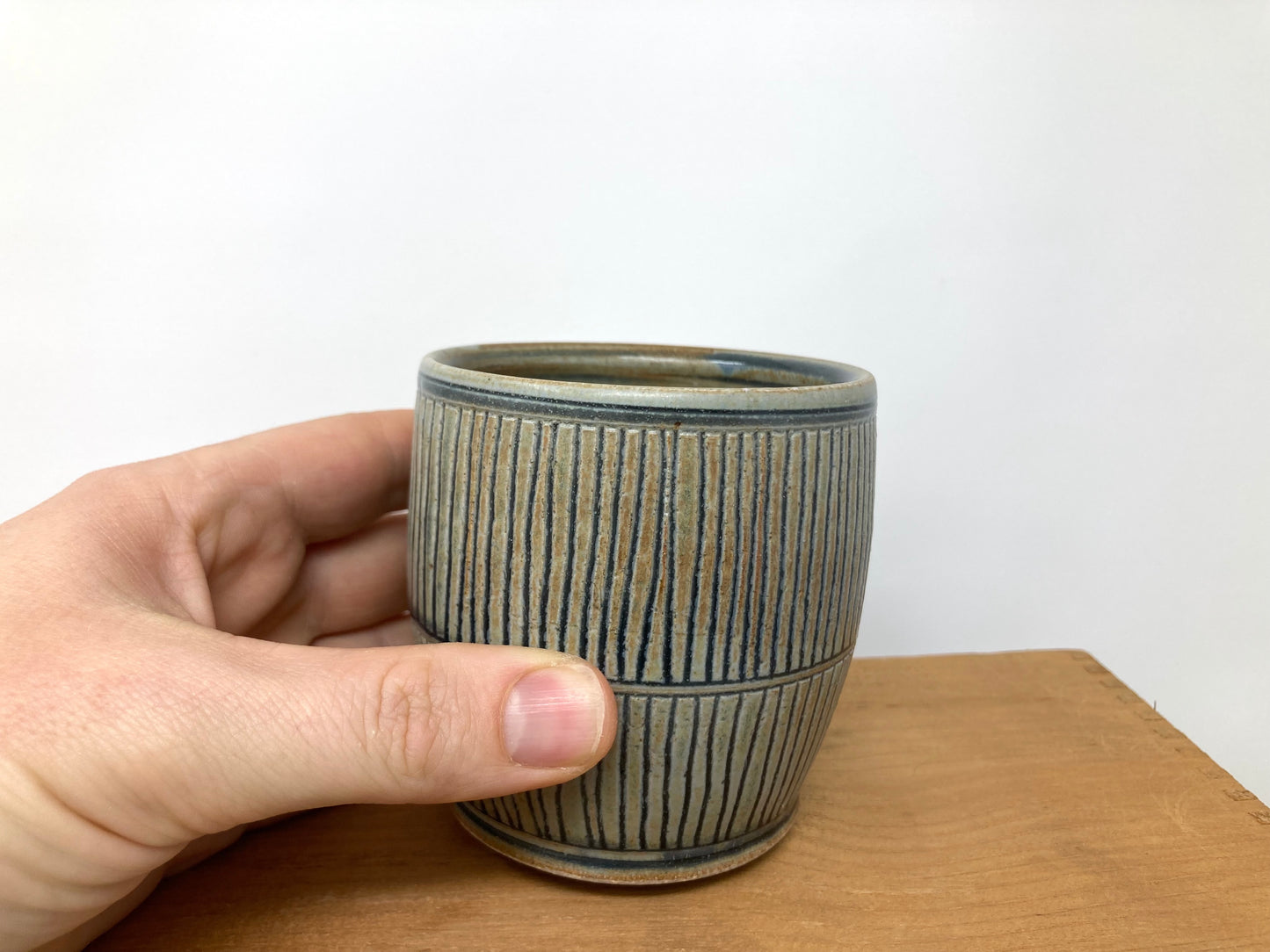 Striped Wine Cup
