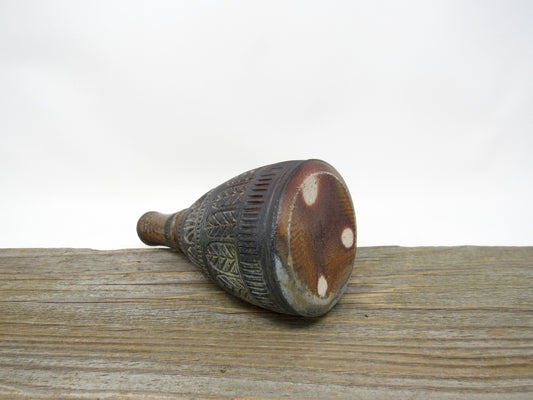 Wood Fired Bottle Vase #1
