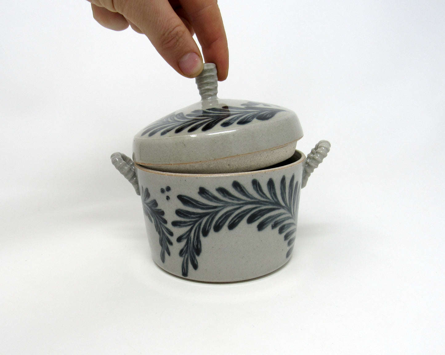 Brushwork Sugar Jar