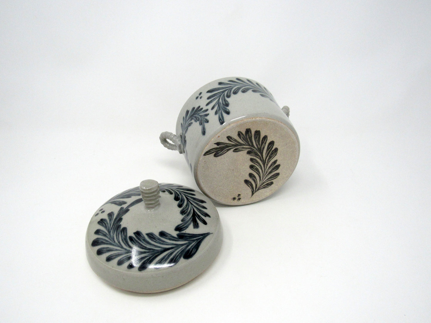 Brushwork Sugar Jar