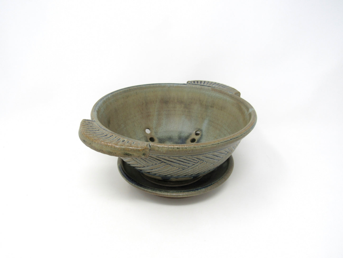 Geometric Berry Bowl in Blue Ridge