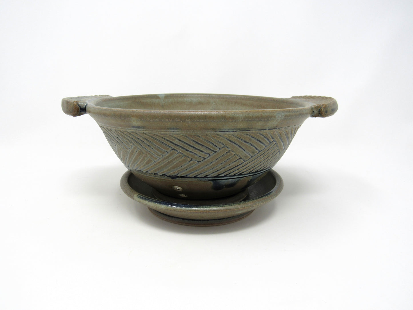 Geometric Berry Bowl in Blue Ridge