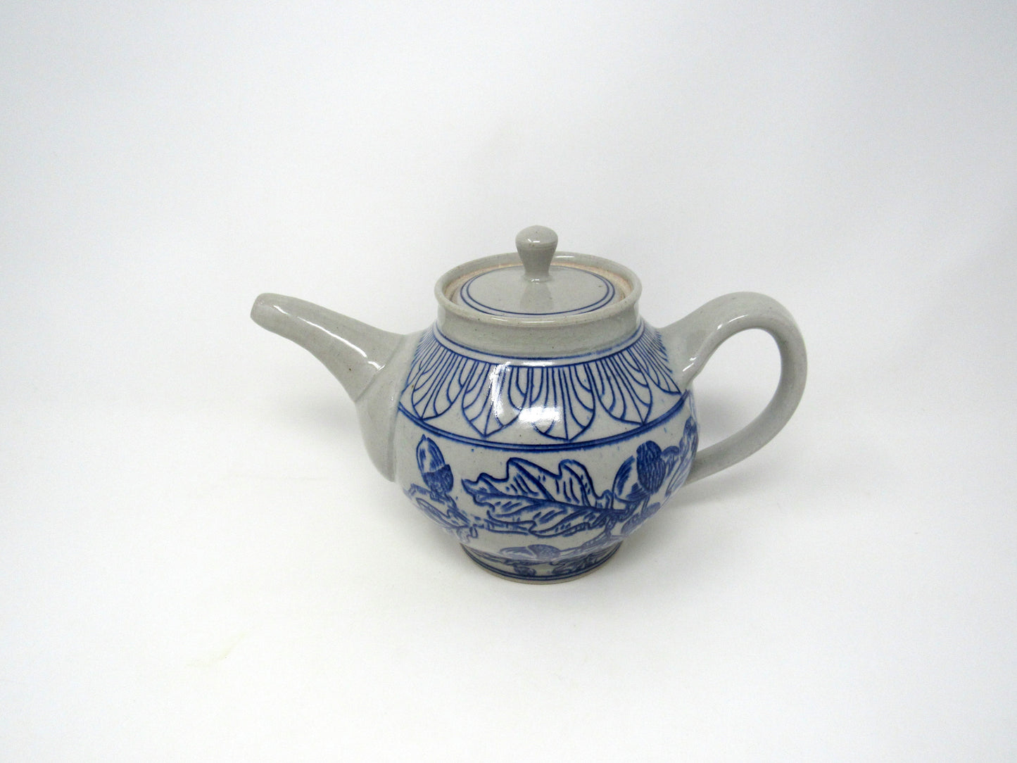 Oak and Acorn Teapot