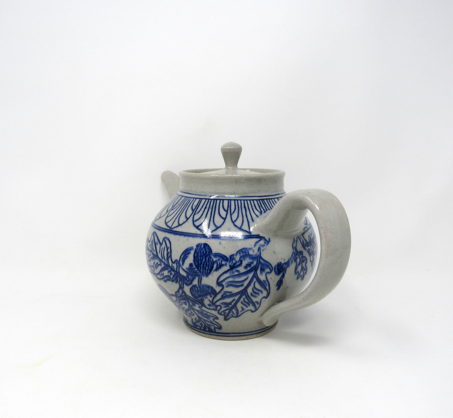 Oak and Acorn Teapot