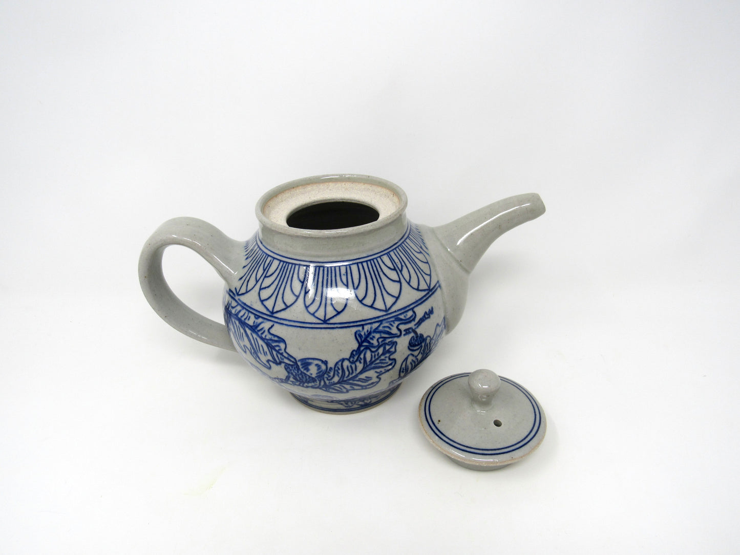 Oak and Acorn Teapot