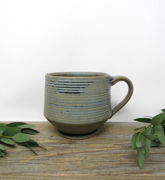Striped Mug in Blue Ridge