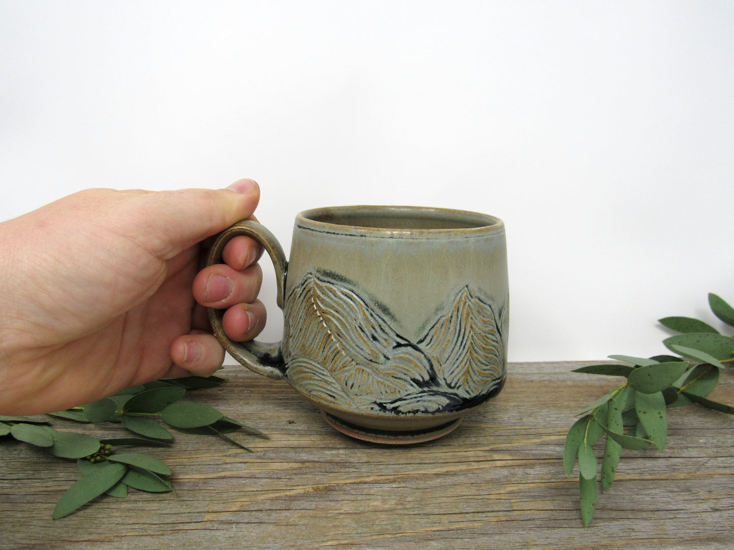 Mountain Landscape Mug in Blue Ridge