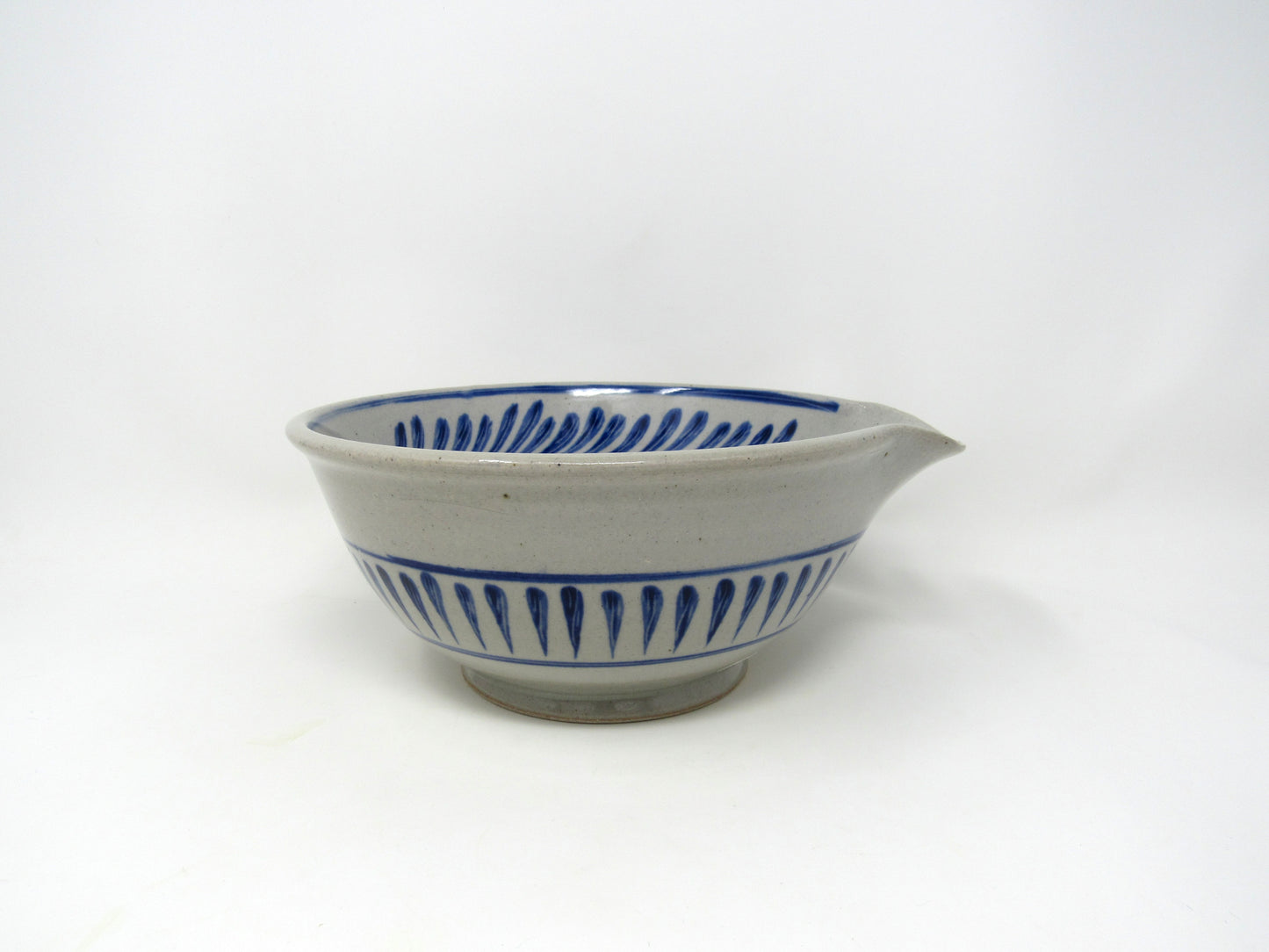Brushwork Batter Bowl in Blue #1