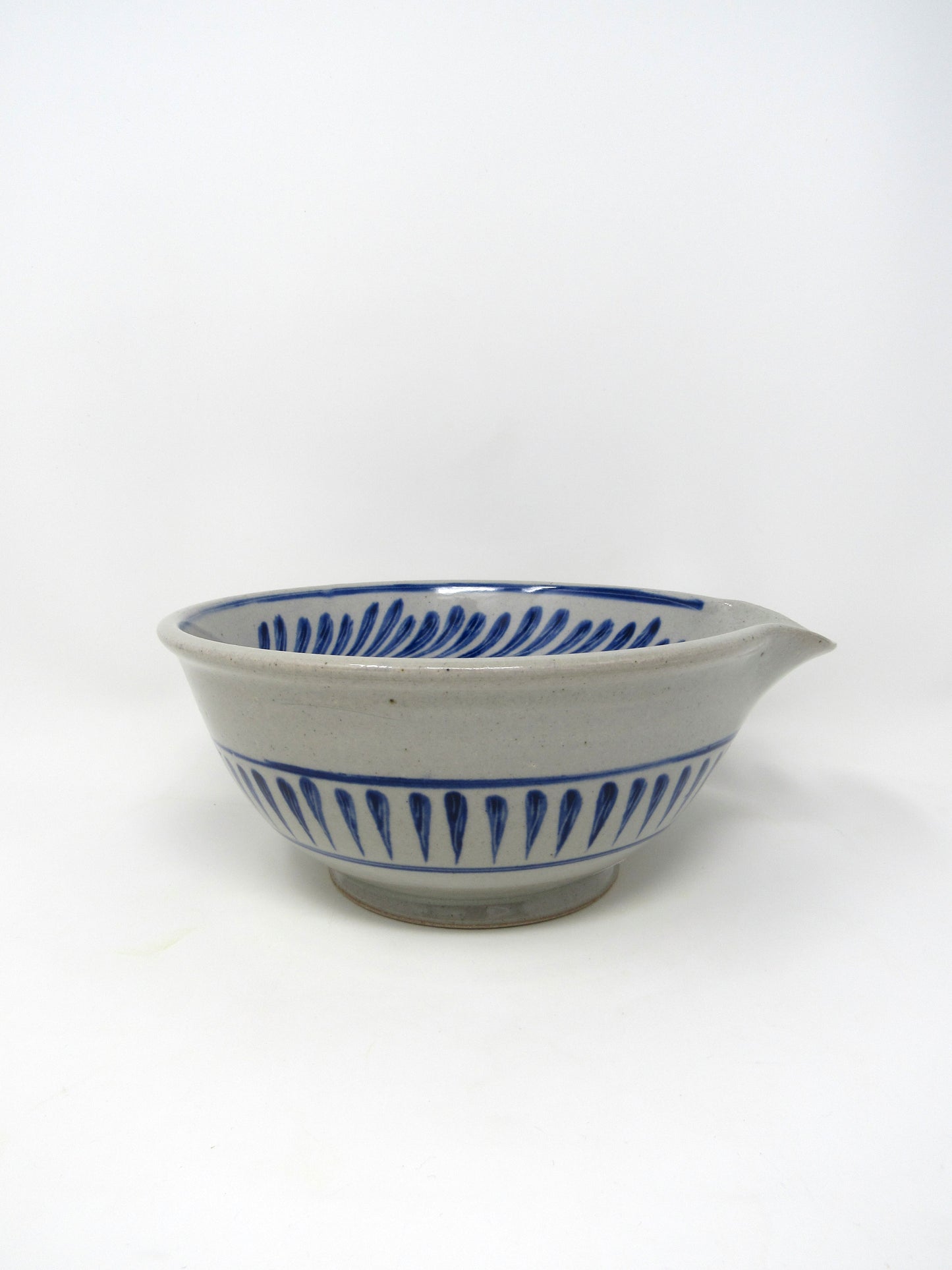 Brushwork Batter Bowl in Blue #1