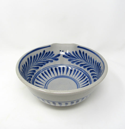 Brushwork Batter Bowl in Blue #1