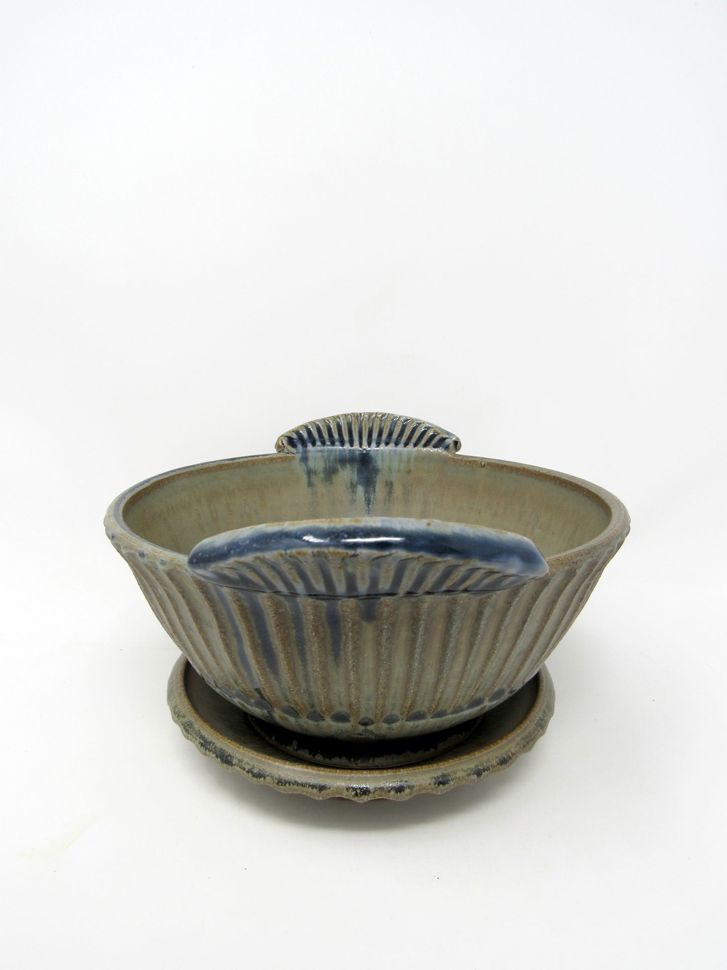 Fluted Berry Bowl in Blue Ridge