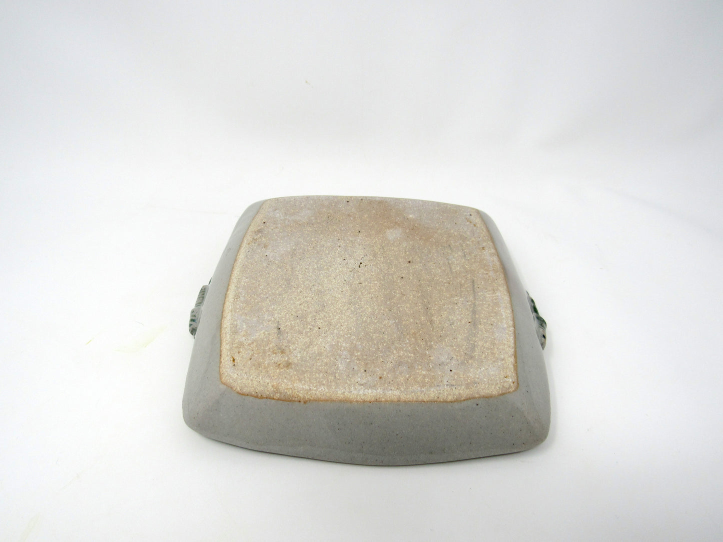 Square Tray with Slip Decoration