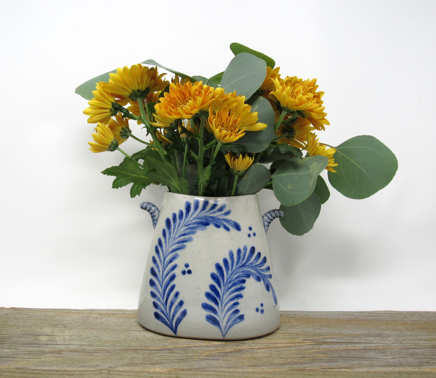 Brushwork Vase, Oval