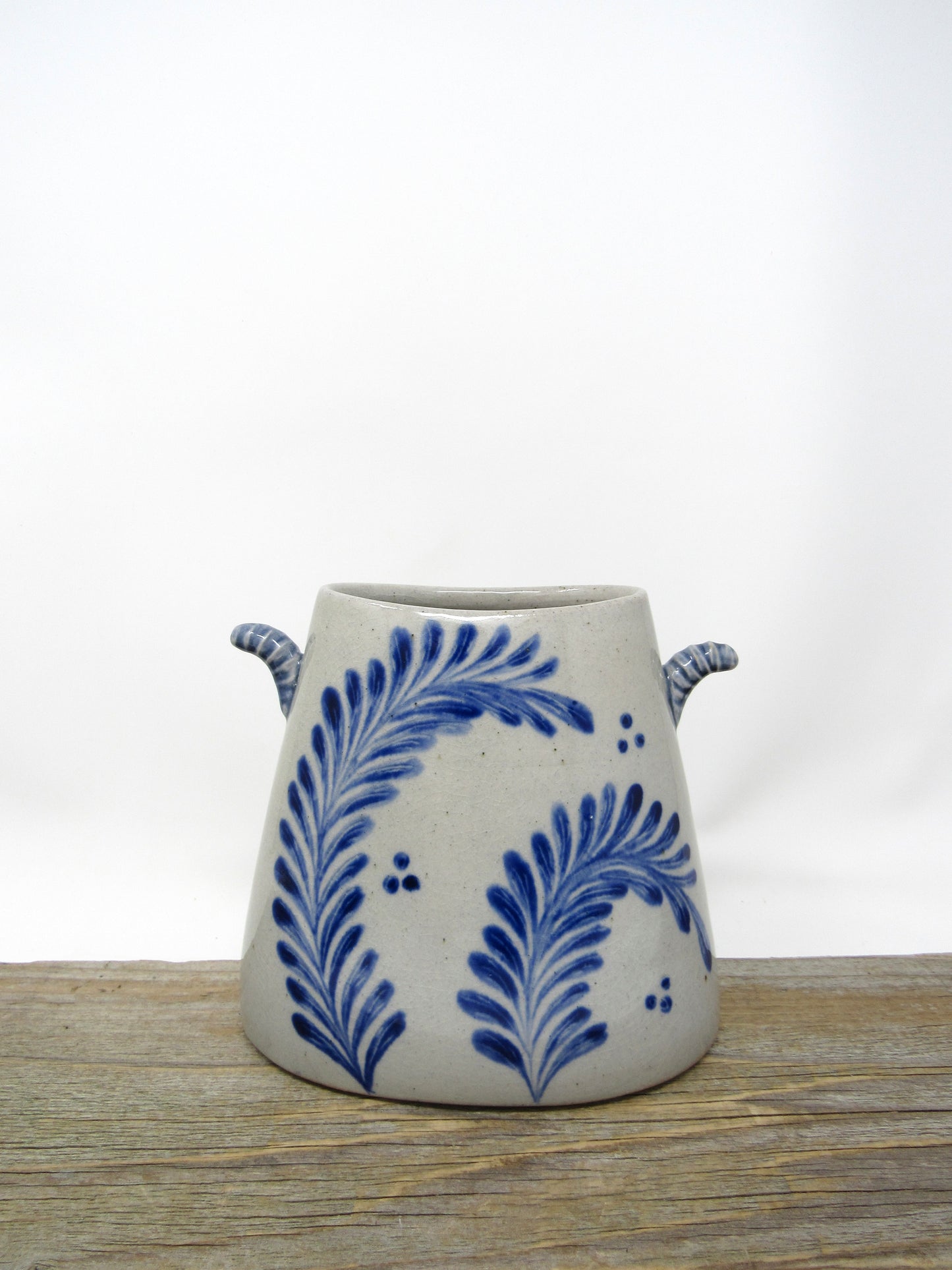 Brushwork Vase, Oval