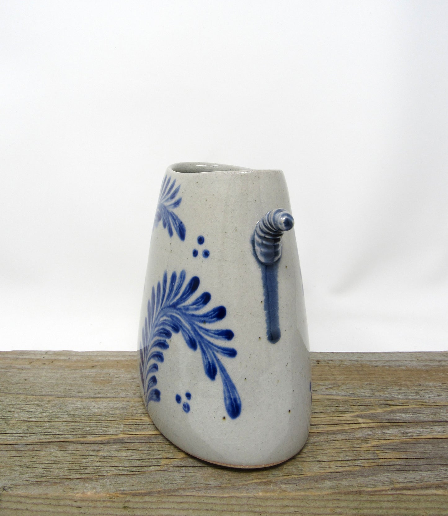 Brushwork Vase, Oval