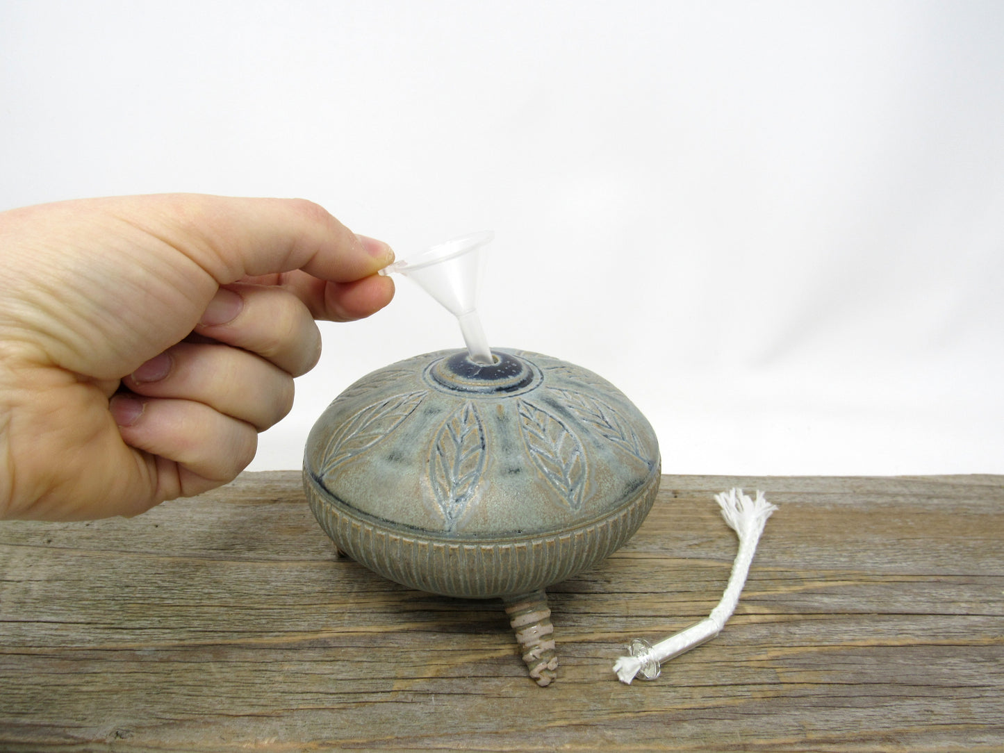 Cauldron Oil Candle in Blue Ridge