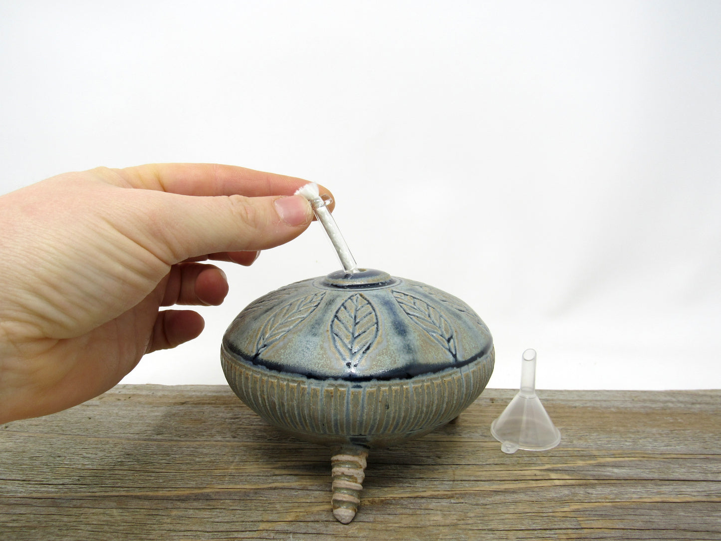 Cauldron Oil Candle in Blue Ridge