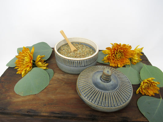 Salt Jar and Seasoning Salt Set #13 (Collab with Nettles and Petals NW)