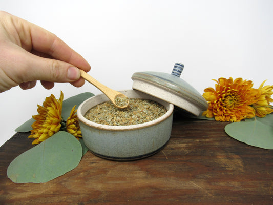 Salt Jar and Seasoning Salt Set #16 (Collab with Nettles and Petals NW)