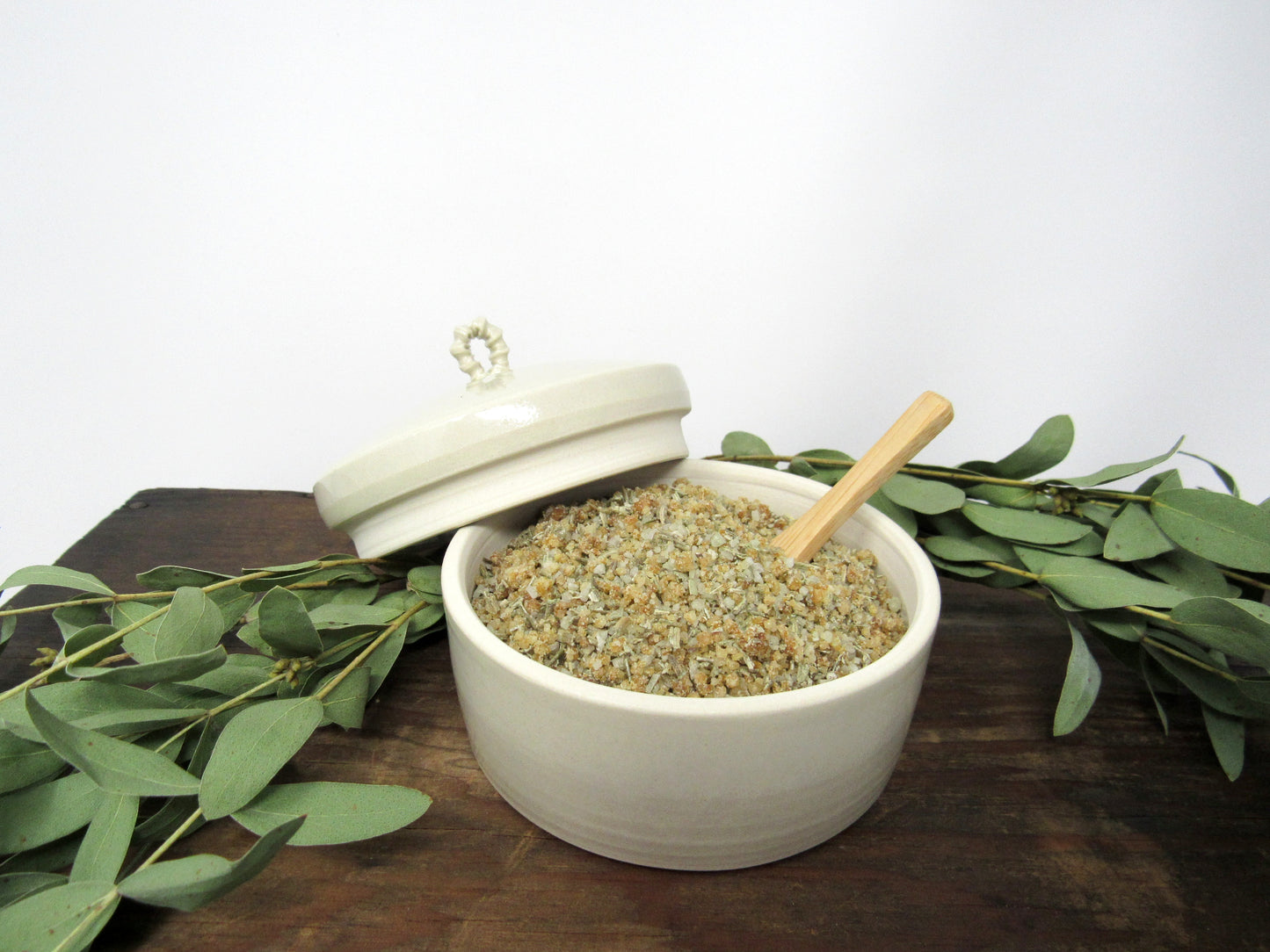 Salt Jar and Seasoning Salt Set #18 (Collab with Nettles and Petals NW)