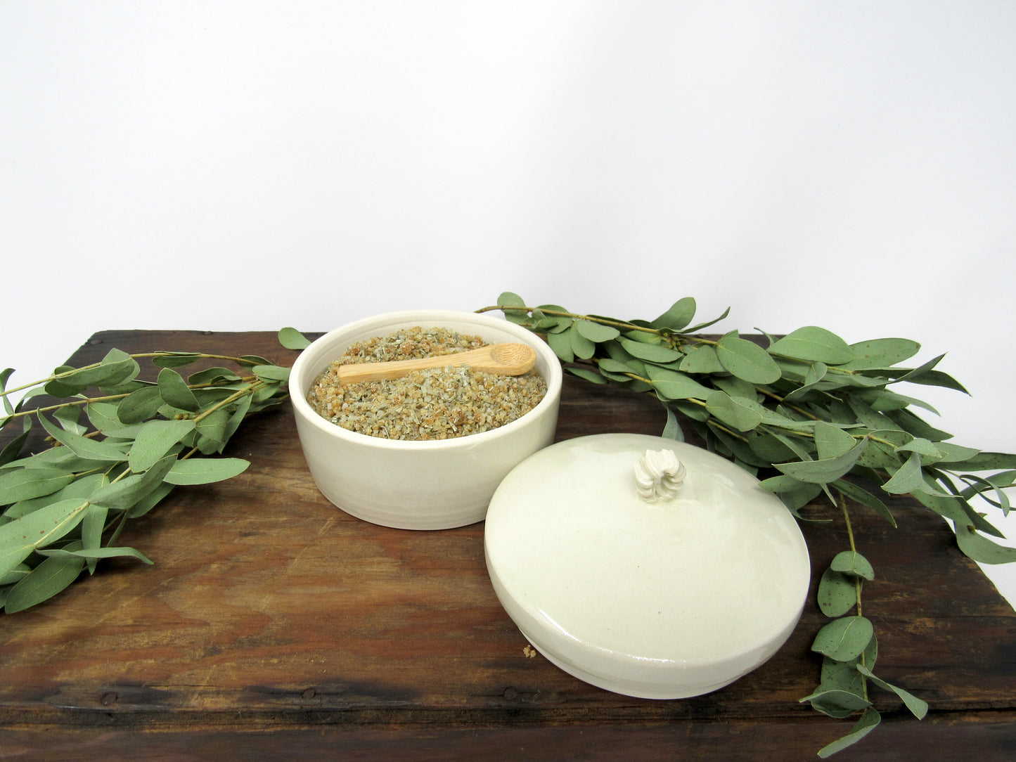 Salt Jar and Seasoning Salt Set #18 (Collab with Nettles and Petals NW)