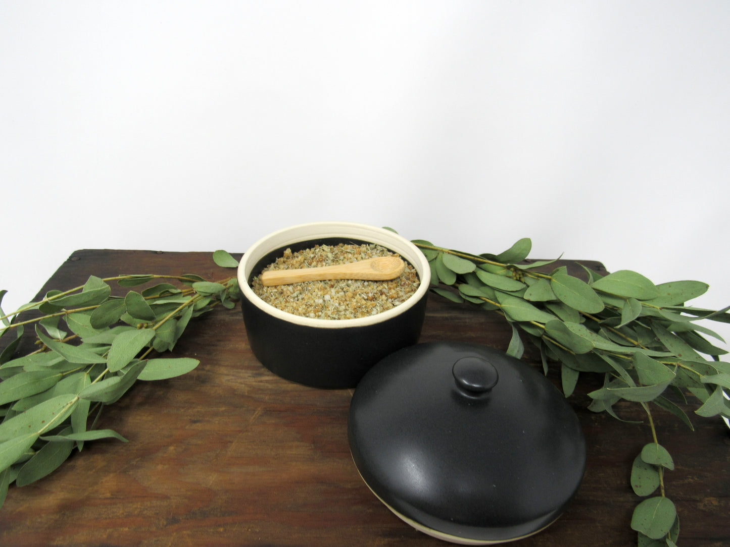 Salt Jar and Seasoning Salt Set #19 (Collab with Nettles and Petals NW)