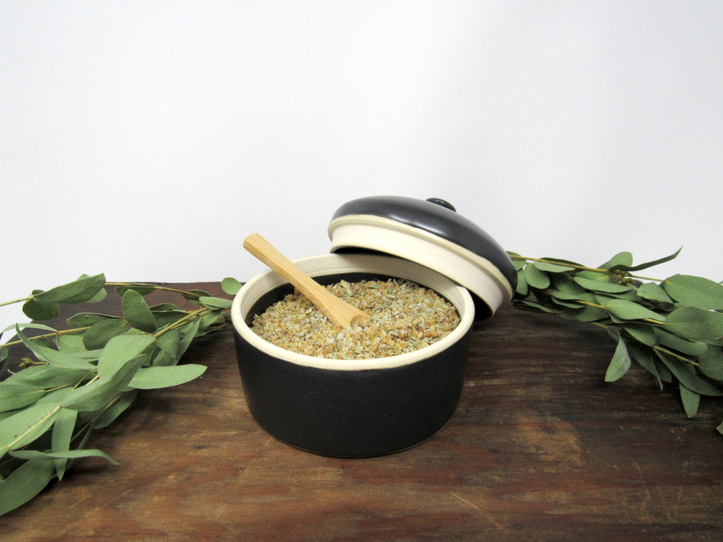 Salt Jar and Seasoning Salt Set #19 (Collab with Nettles and Petals NW)