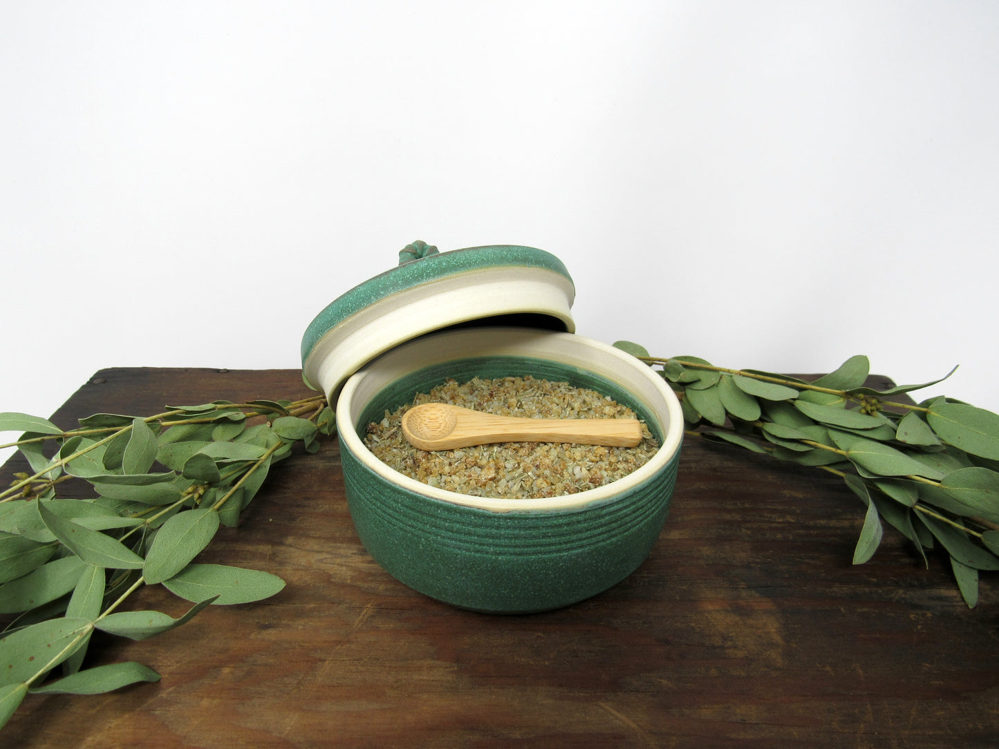 Salt Jar and Seasoning Salt Set #20 (Collab with Nettles and Petals NW)