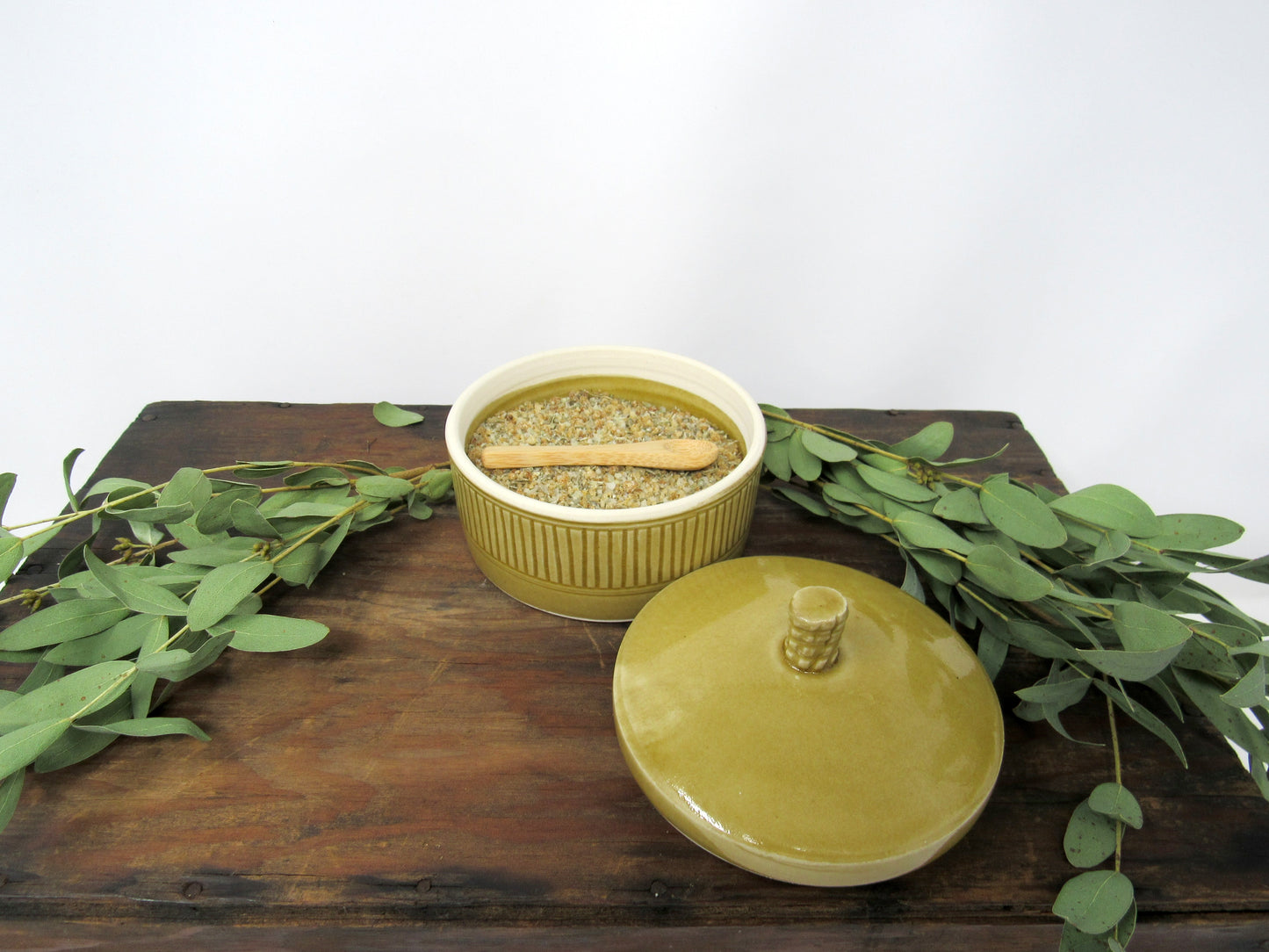 Salt Jar and Seasoning Salt Set #22 (Collab with Nettles and Petals NW)