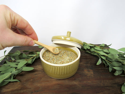 Salt Jar and Seasoning Salt Set #22 (Collab with Nettles and Petals NW)