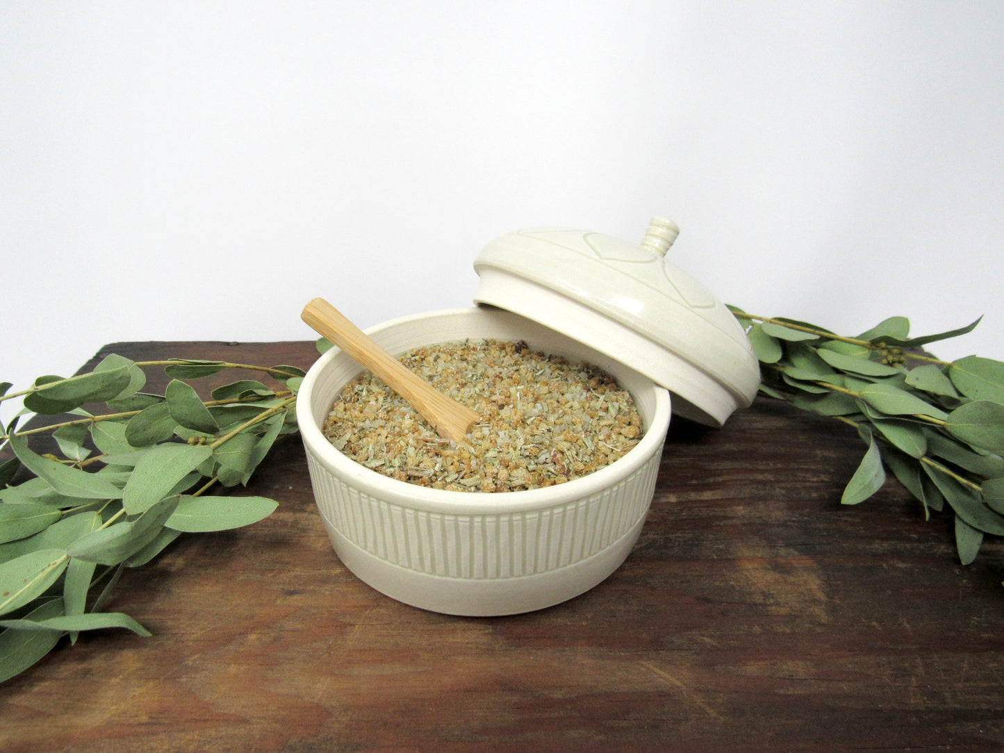 Salt Jar and Seasoning Salt Set #23 (Collab with Nettles and Petals NW) **Second**