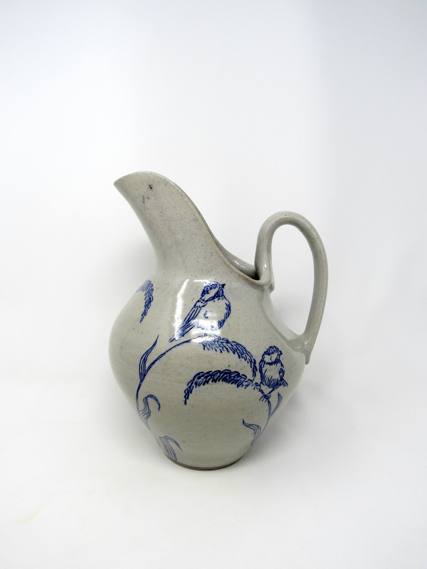 Chickadees in the Meadow Pitcher