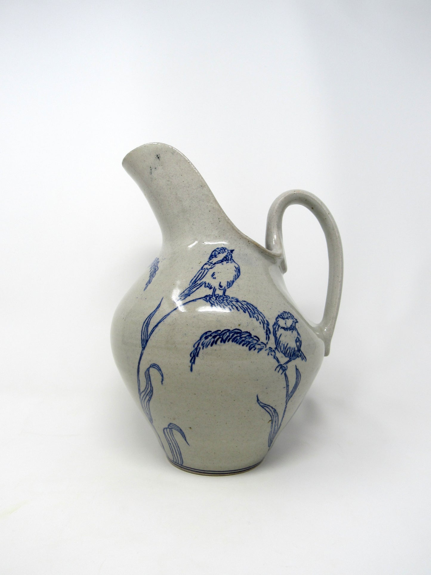 Chickadees in the Meadow Pitcher