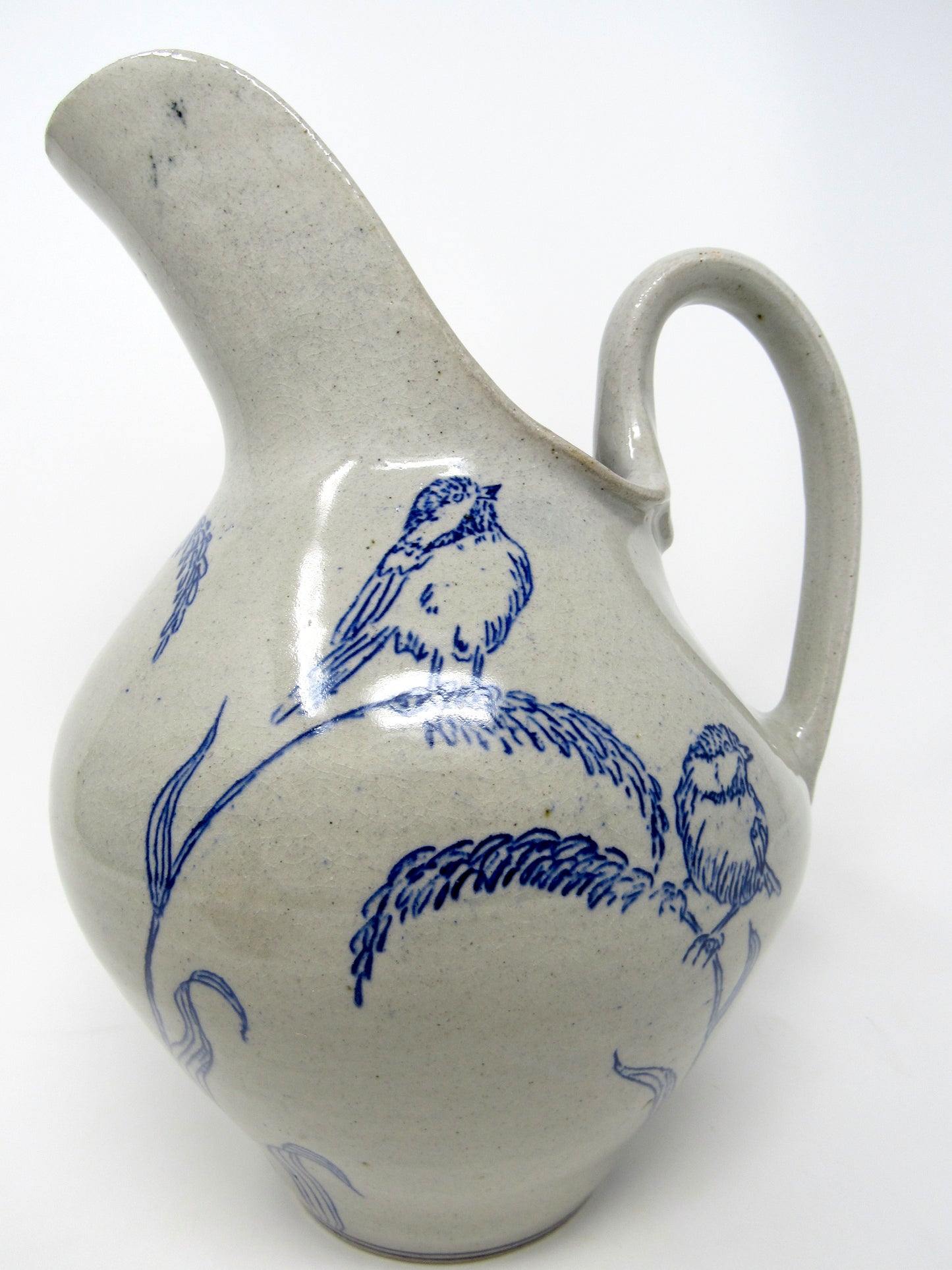 Chickadees in the Meadow Pitcher
