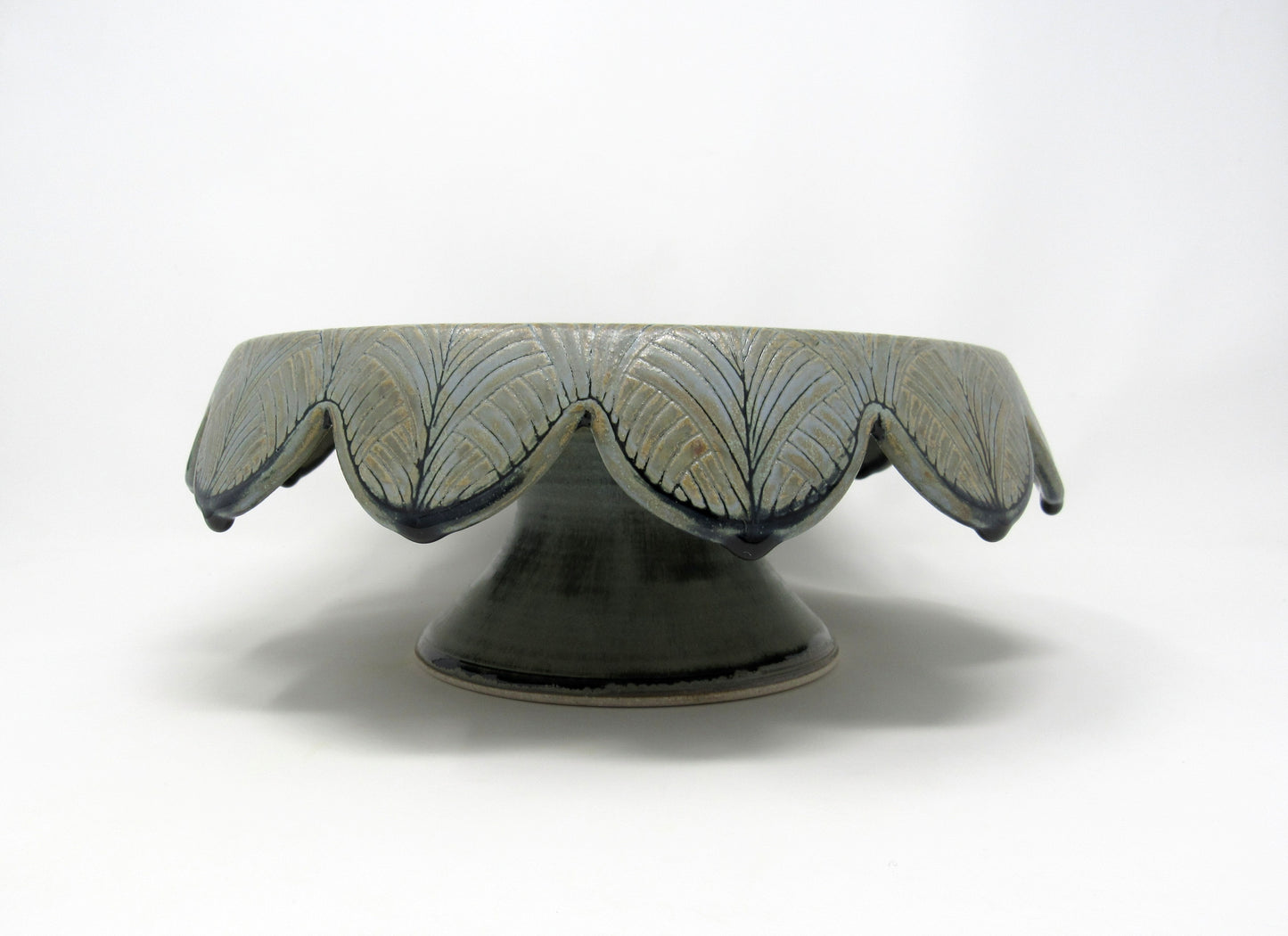 Herringbone Cake Stand in Blue Ridge