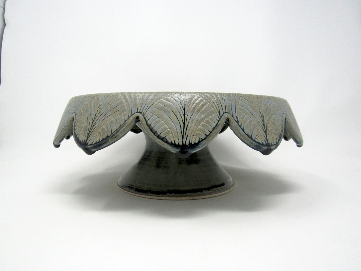 Herringbone Cake Stand in Blue Ridge