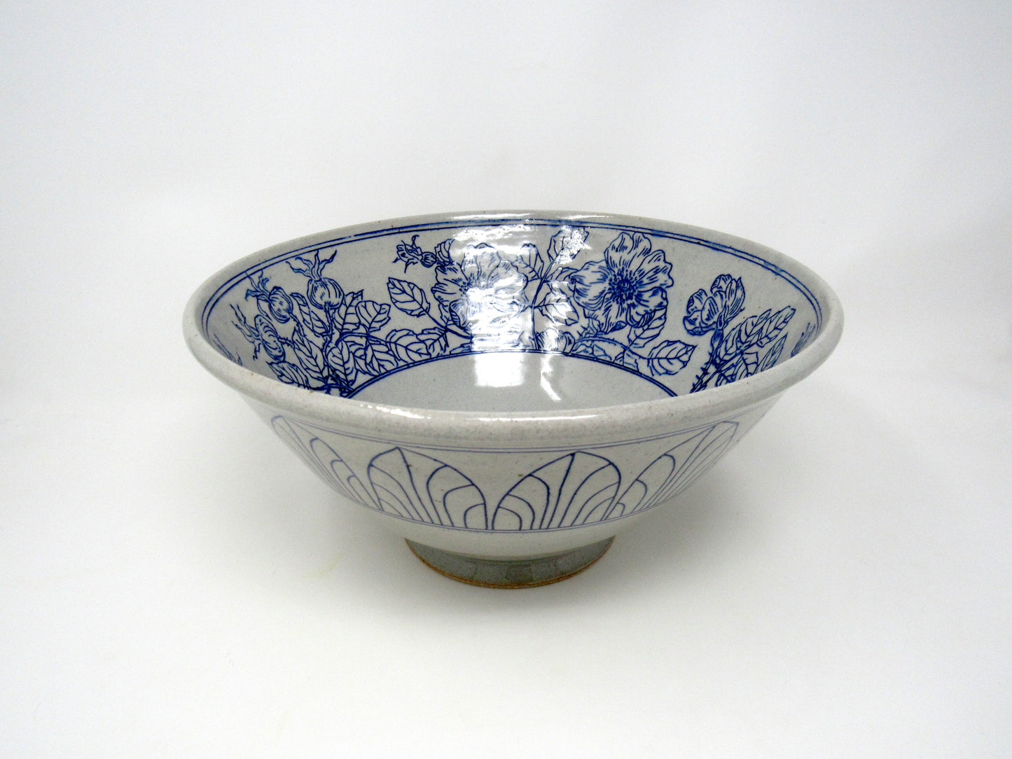 PICK OF THE KILN: Large Rugosa Rose Serving Bowl