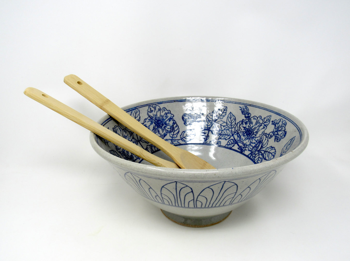 PICK OF THE KILN: Large Rugosa Rose Serving Bowl