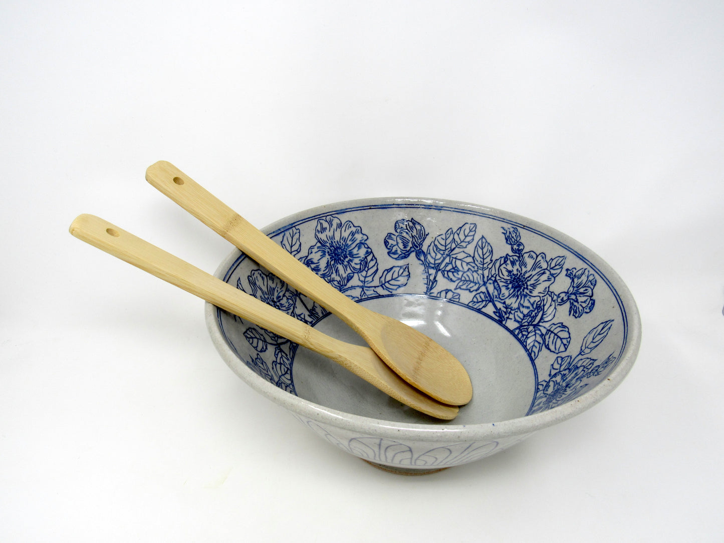 PICK OF THE KILN: Large Rugosa Rose Serving Bowl