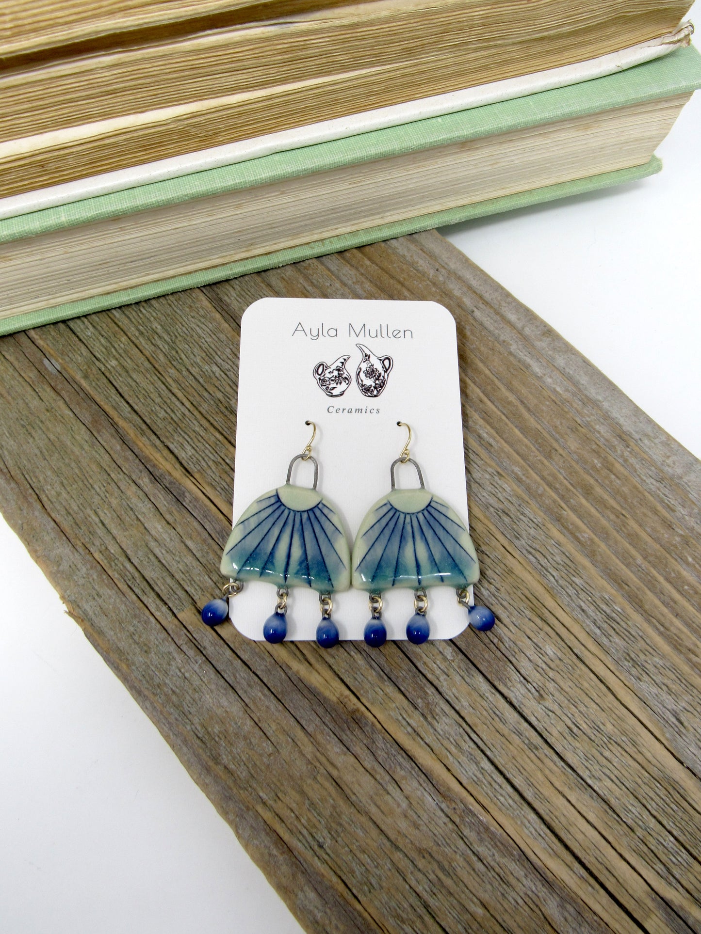 Large Sunburst Earrings with Dangles