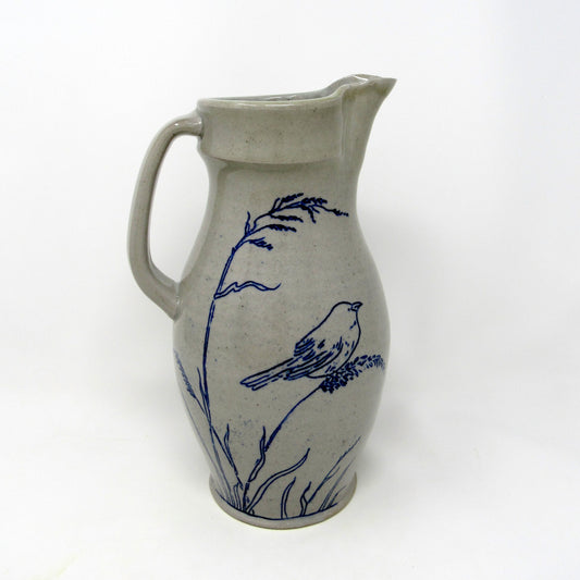 Bird in the Meadow Pitcher