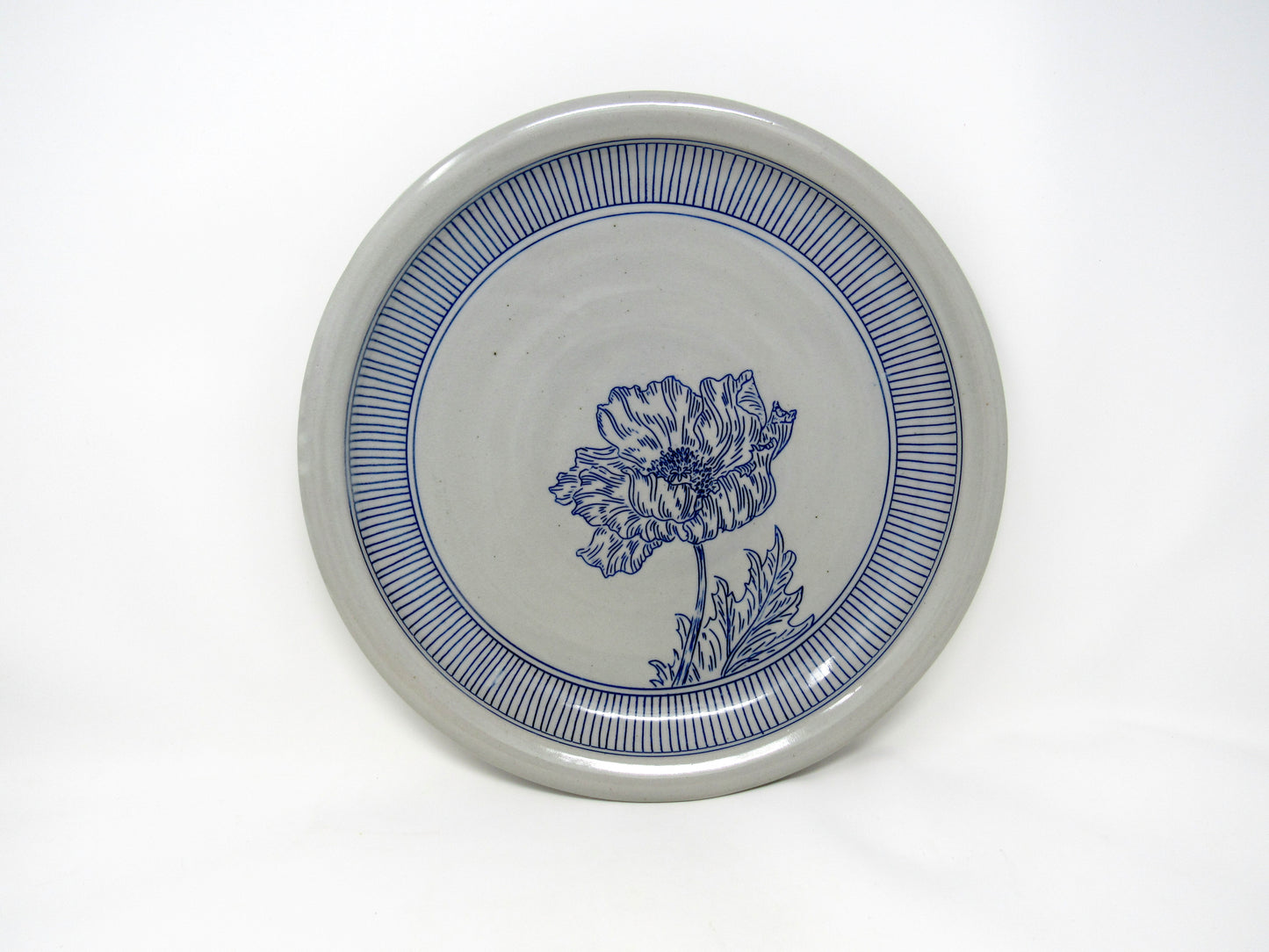 Poppy Flower Serving Plate